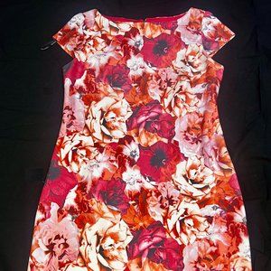 Vince Camuto Statement & Floral Dress